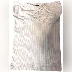 Bebe- Y2K BEBE Bandeau Stretchy Tube Top Undershirt Nude/Tan Size Small Women’s